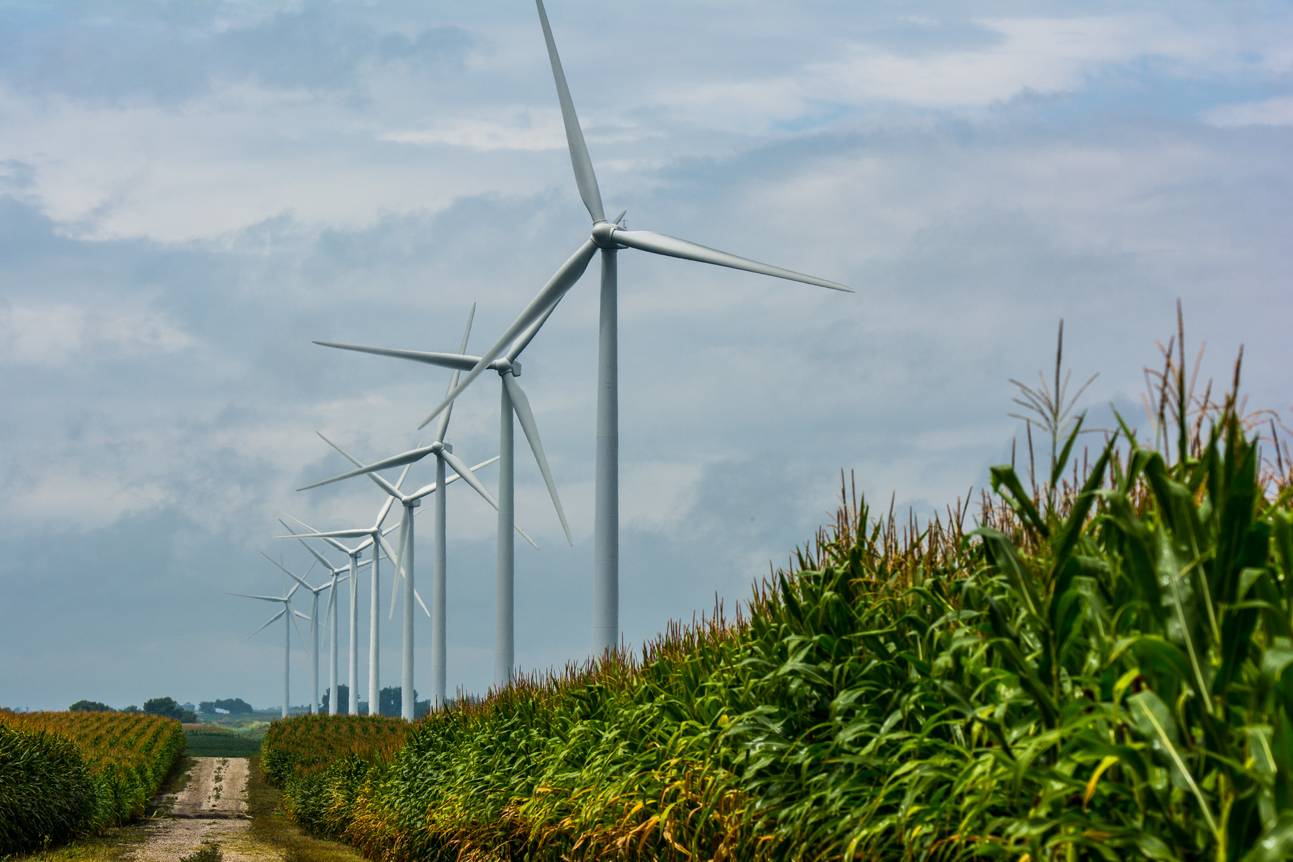 Wind Farm Construction Photographs | Commercial Photography