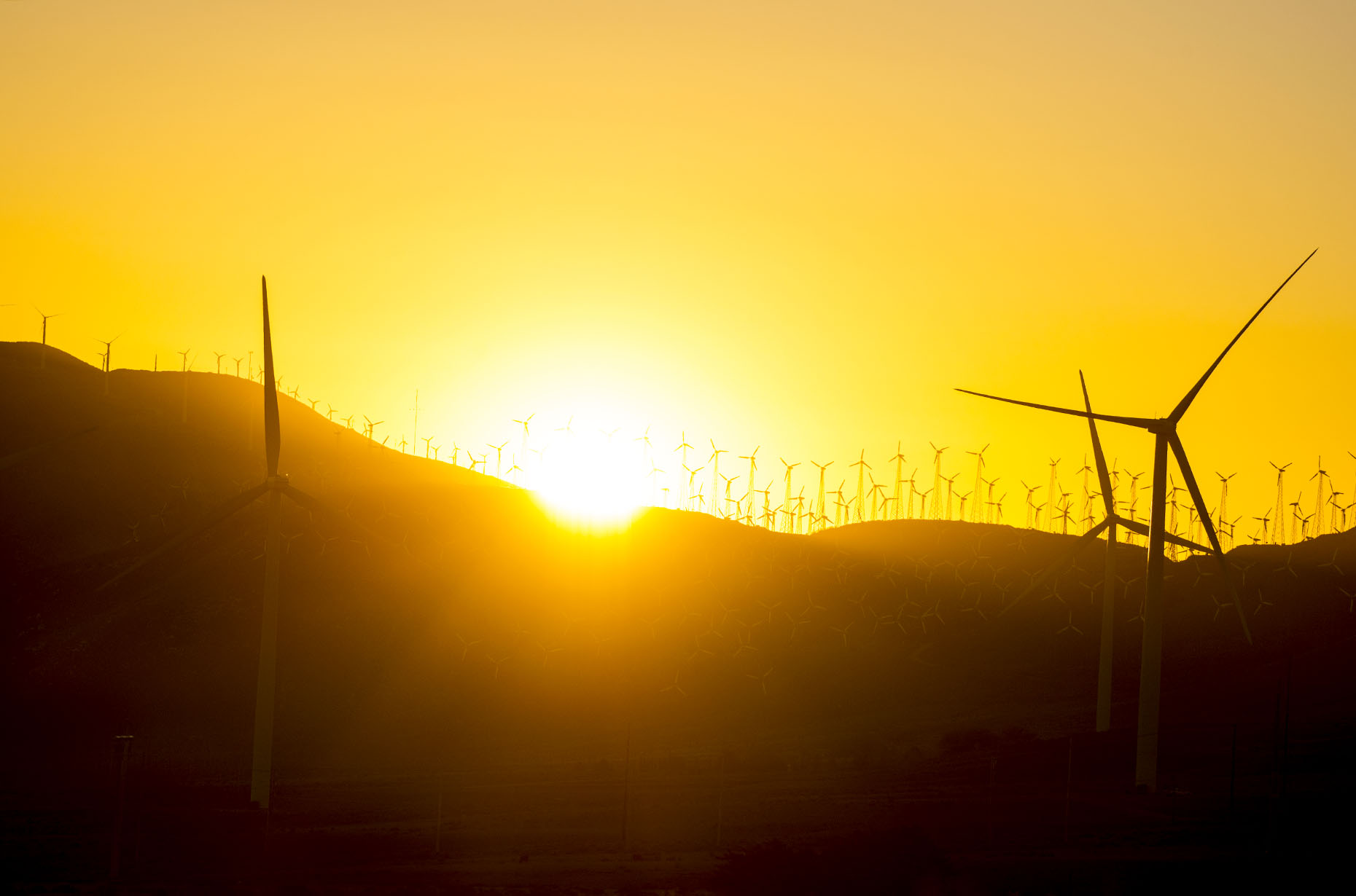 Wind-Farm-Photographs-Sunrise-California