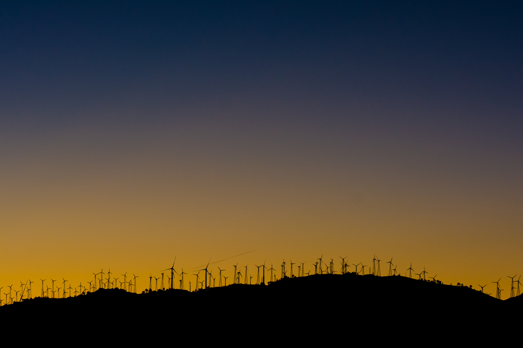 Renewable Energy Construction Photography | Wind Turbines at Sunrise